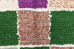 Marokkolainen Kilim matto Boucherouite 280 x 115 cm