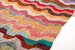 Marokkolainen Kilim matto Boucherouite 165 x 335 cm