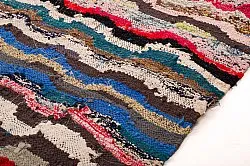 Marokkolainen Kilim matto Boucherouite 150 x 305 cm