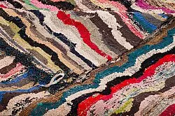 Marokkolainen Kilim matto Boucherouite 150 x 305 cm