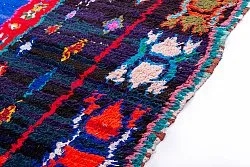 Marokkolainen Kilim matto Boucherouite 220 x 130 cm