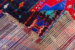 Marokkolainen Kilim matto Boucherouite 220 x 130 cm