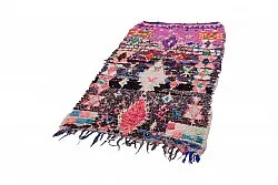 Marokkolainen Kilim matto Boucherouite 205 x 105 cm