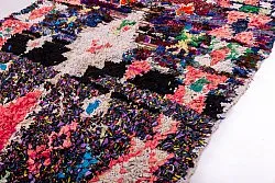 Marokkolainen Kilim matto Boucherouite 205 x 105 cm