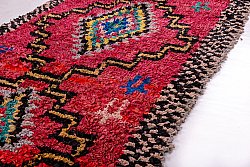 Marokkolainen Kilim matto Boucherouite 285 x 130 cm