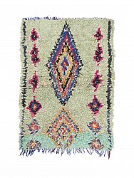 Marokkolainen Kilim matto Boucherouite 180 x 120 cm