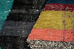 Marokkolainen Kilim matto Boucherouite 135 x 230 cm