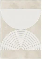 Wilton-matto - Pau (beige/valkoinen)