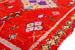 Marokkolainen Kilim matto Boucherouite 340 x 155 cm