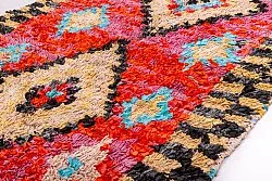 Marokkolainen Kilim matto Boucherouite 235 x 105 cm
