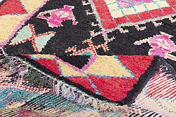 Marokkolainen Kilim matto Boucherouite 300 x 125 cm