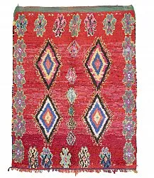 Marokkolainen Kilim matto Boucherouite 225 x 165 cm
