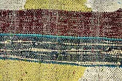 Marokkolainen Kilim matto Boucherouite 130 x 245 cm