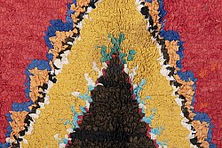 Marokkolainen Kilim matto Boucherouite 170 x 130 cm