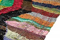 Marokkolainen Kilim matto Boucherouite 150 x 275 cm