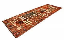 Itämainen matto Hamedan 405 x 138 cm