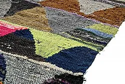 Marokkolainen Kilim matto Boucherouite 145 x 305 cm