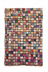 Marokkolainen Kilim matto Boucherouite 230 x 140 cm