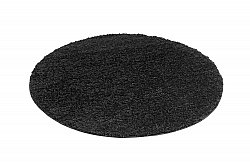 Pyöreä matot - Trim (musta)