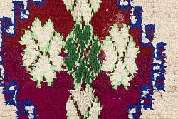 Marokkolainen Kilim matto Boucherouite 190 x 150 cm