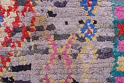 Marokkolainen Kilim matto Boucherouite 230 x 125 cm