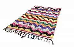 Marokkolainen Kilim matto Boucherouite 150 x 260 cm