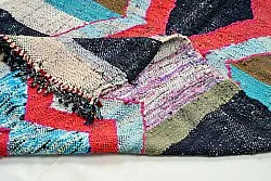 Marokkolainen Kilim matto Boucherouite 115 x 220 cm
