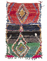 Marokkolainen Kilim matto Boucherouite 240 x 155 cm