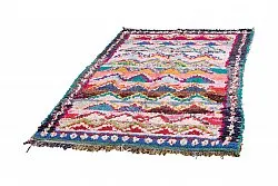 Marokkolainen Kilim matto Boucherouite 195 x 135 cm