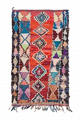 Marokkolainen Kilim matto Boucherouite 240 x 140 cm