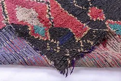 Marokkolainen Kilim matto Boucherouite 275 x 135 cm