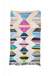 Marokkolainen Kilim matto Boucherouite 120 x 200 cm