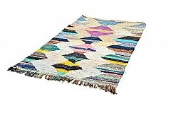 Marokkolainen Kilim matto Boucherouite 120 x 200 cm