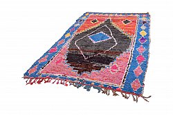 Marokkolainen Kilim matto Boucherouite 275 x 155 cm