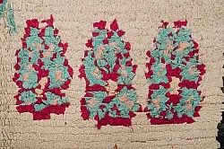 Marokkolainen Kilim matto Boucherouite 270 x 130 cm