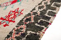 Marokkolainen Kilim matto Boucherouite 270 x 130 cm