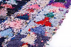 Marokkolainen Kilim matto Boucherouite 225 x 120 cm