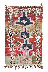 Marokkolainen Kilim matto Boucherouite 205 x 120 cm