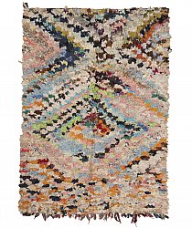 Marokkolainen Kilim matto Boucherouite 210 x 160 cm