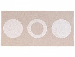 Muovimatot - Horredsmattan Circle (beige)