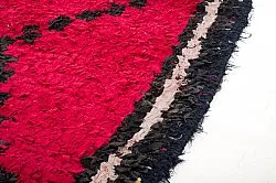 Marokkolainen Kilim matto Boucherouite 310 x 145 cm