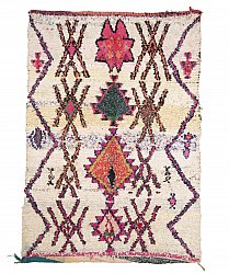 Marokkolainen Kilim matto Boucherouite 215 x 145 cm