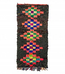 Marokkolainen Kilim matto Boucherouite 195 x 90 cm