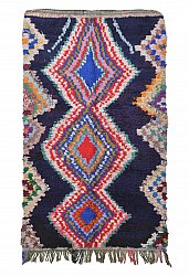 Marokkolainen Kilim matto Boucherouite 190 x 115 cm