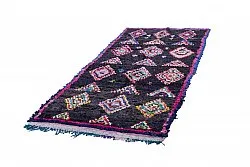 Marokkolainen Kilim matto Boucherouite 245 x 115 cm