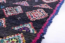 Marokkolainen Kilim matto Boucherouite 245 x 115 cm