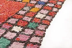 Marokkolainen Kilim matto Boucherouite 225 x 150 cm