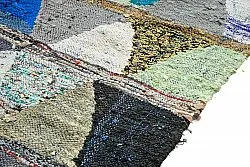 Marokkolainen Kilim matto Boucherouite 125 x 230 cm