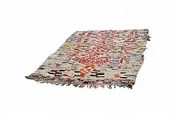 Marokkolainen Kilim matto Boucherouite 205 x 145 cm