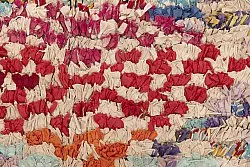 Marokkolainen Kilim matto Boucherouite 205 x 145 cm